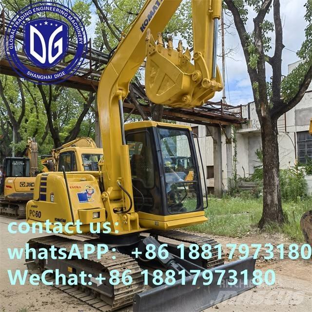 Komatsu PC 60-7C حفارات زحافة