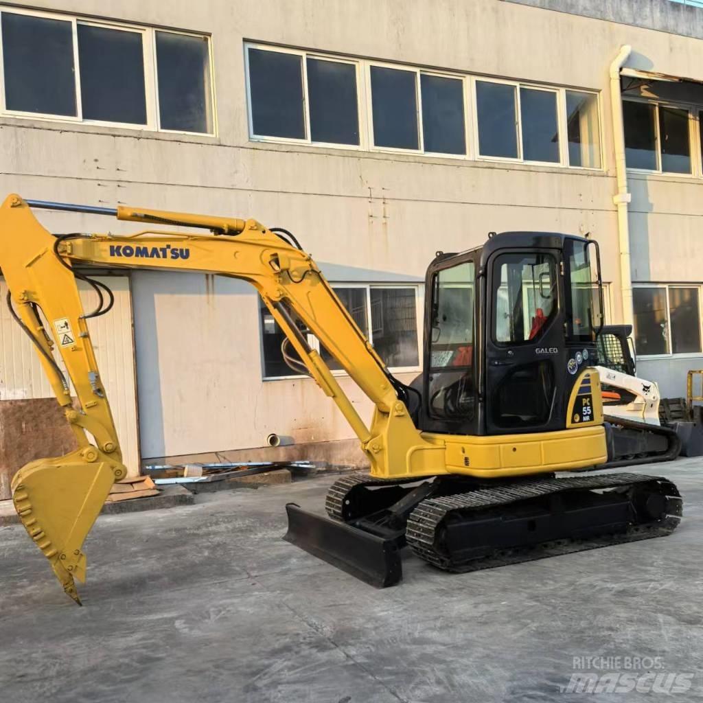 Komatsu PC 55 MR-3 حفارات صغيرة أقل من 7 طن (حفارات صغيرة)