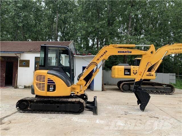 Komatsu pc40mr حفارات صغيرة أقل من 7 طن (حفارات صغيرة)