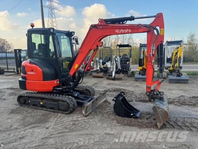 Kubota KX 037-4 حفارات صغيرة أقل من 7 طن (حفارات صغيرة)