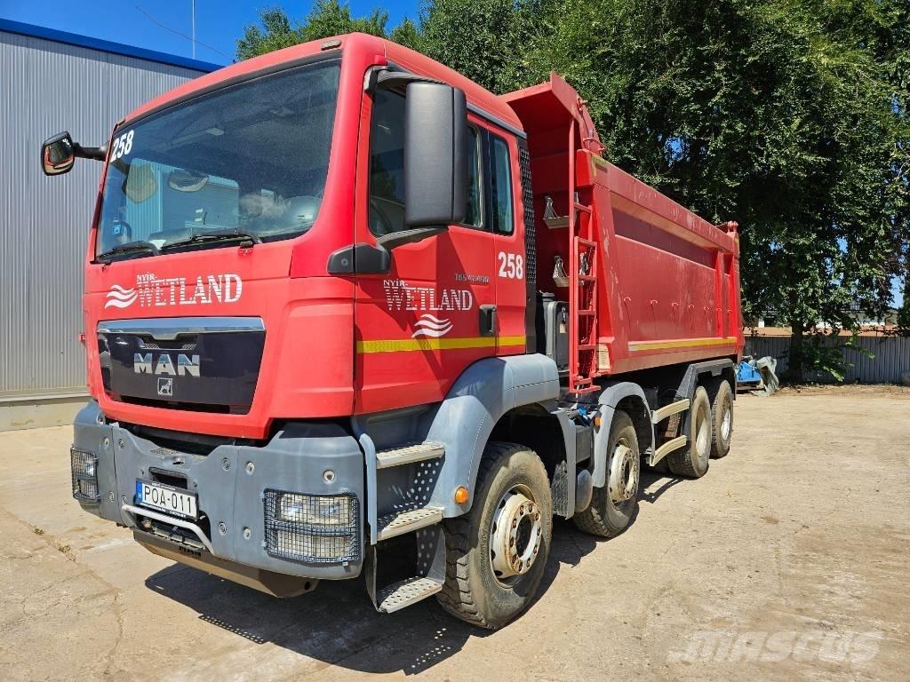 MAN TGS 41.400 شاحنات قلابة