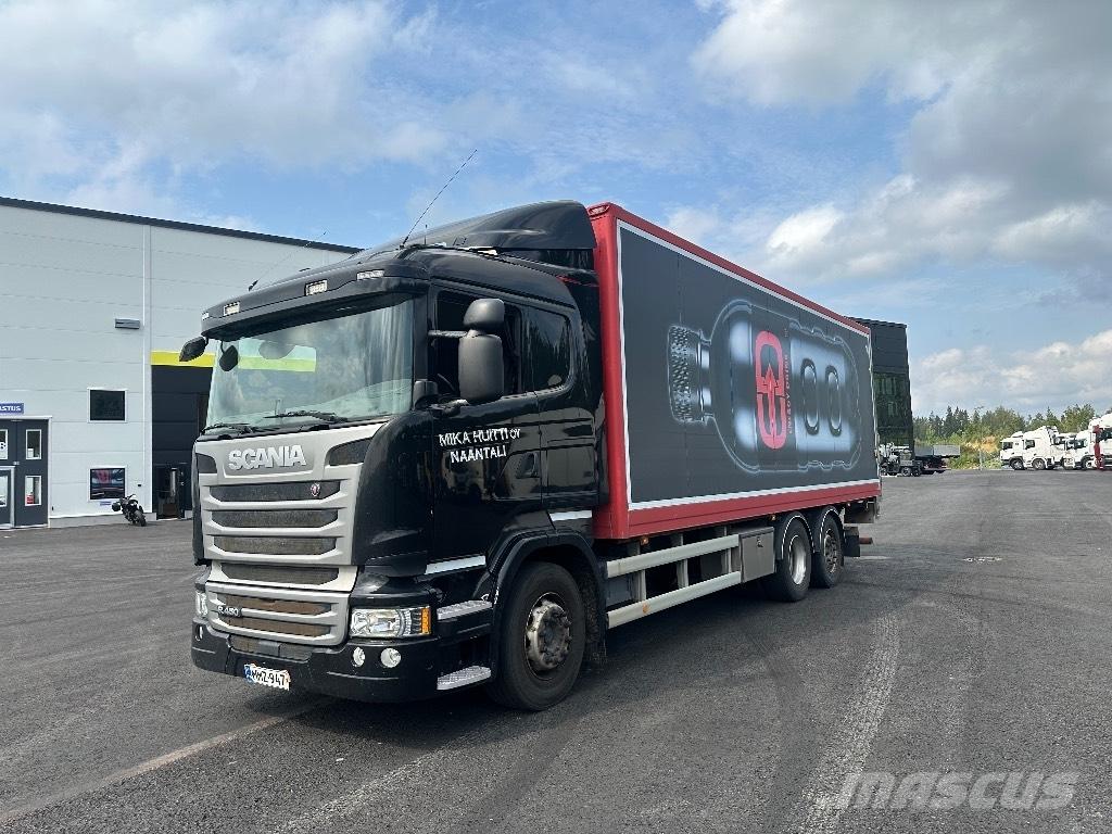 Scania R 450 شاحنات ذات هيكل صندوقي