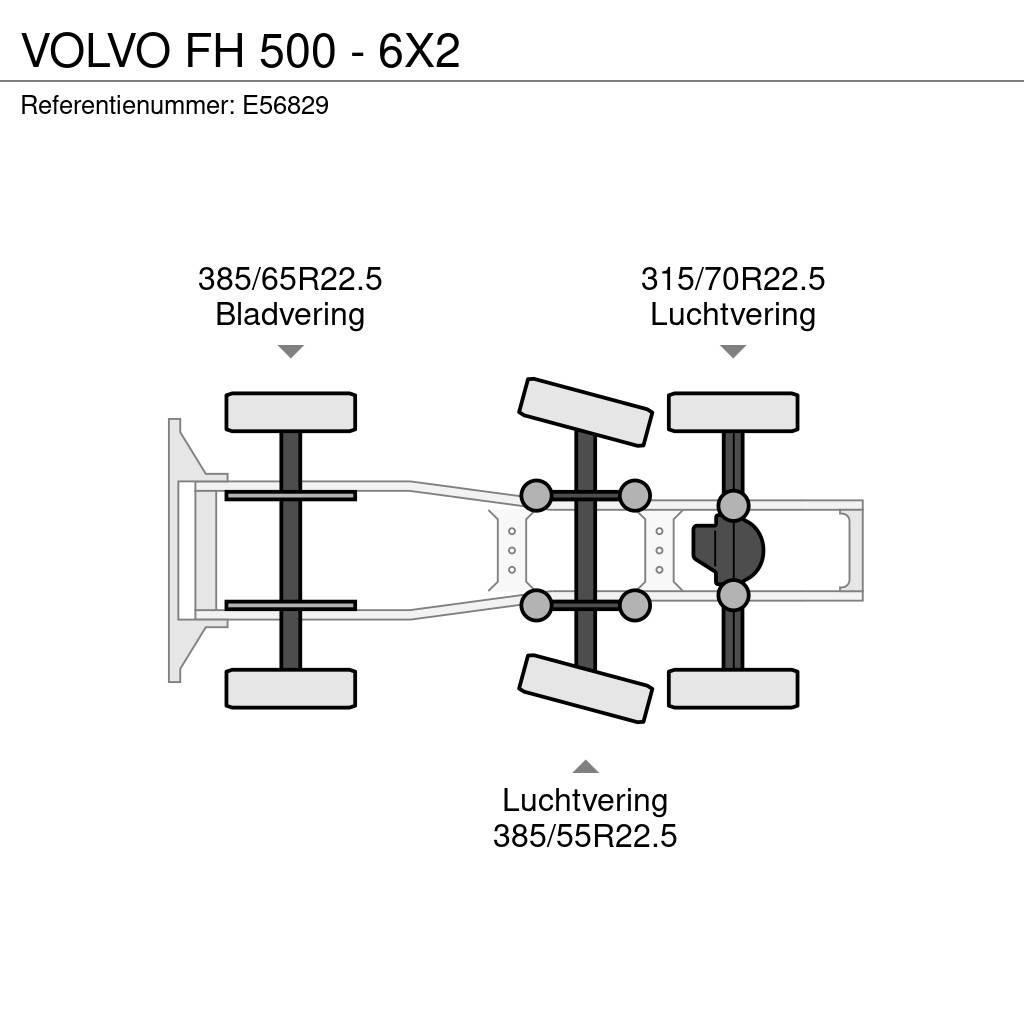 Volvo FH 500 - 6X2 وحدات الجر