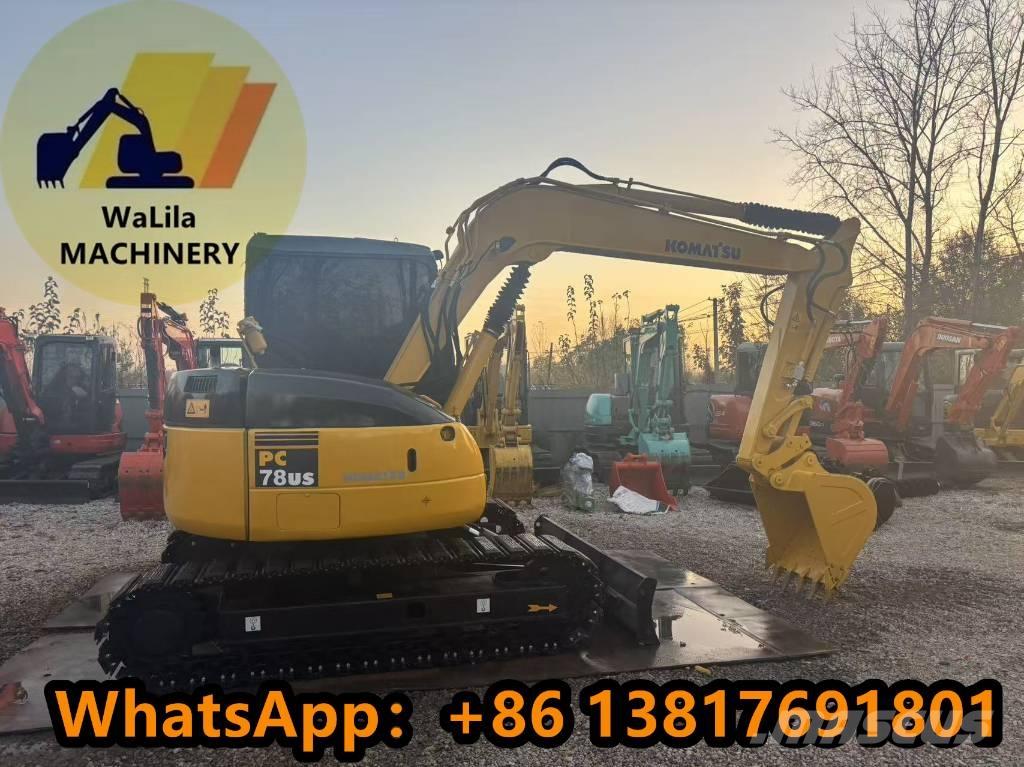 Komatsu PC 78 US حفارات صغيرة أقل من 7 طن (حفارات صغيرة)