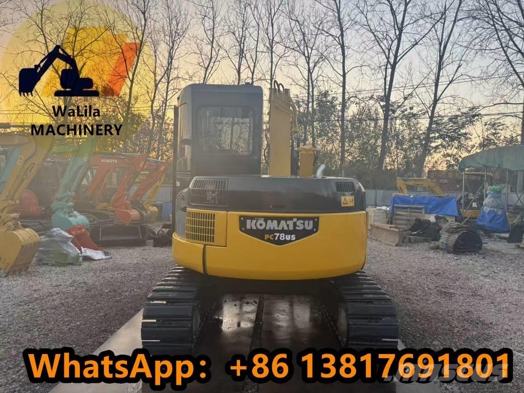 Komatsu PC 78 US حفارات صغيرة أقل من 7 طن (حفارات صغيرة)