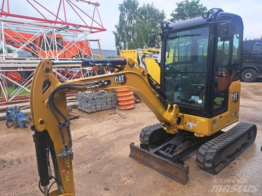 CAT 302cr حفارات صغيرة أقل من 7 طن (حفارات صغيرة)