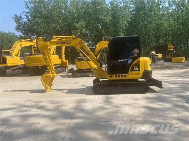 Komatsu PC56-7 حفارات زحافة