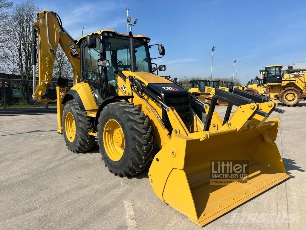 CAT 444 لوادر ذات جرافات عكسية