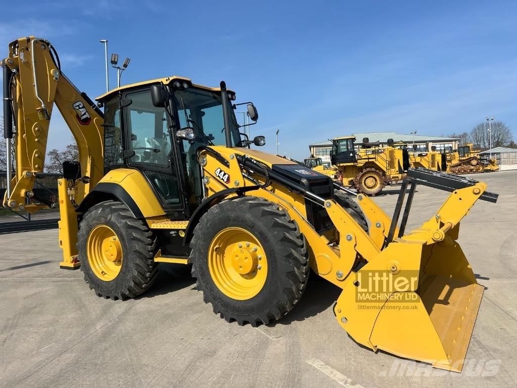 CAT 444 لوادر ذات جرافات عكسية