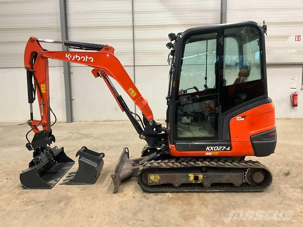 Kubota KX 027-4 حفارات صغيرة أقل من 7 طن (حفارات صغيرة)