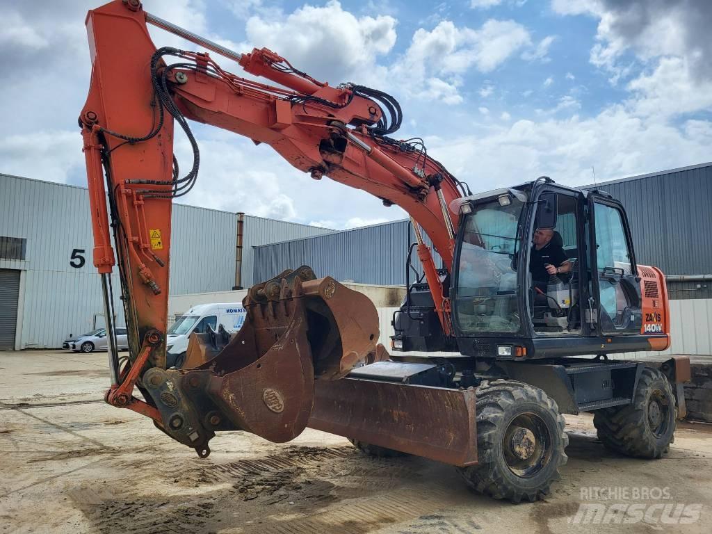 Hitachi ZX140W-6 حفارات بعجل