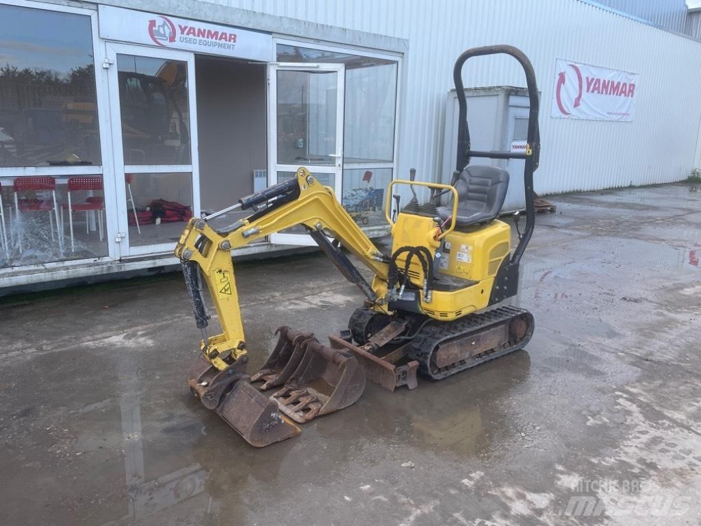 Yanmar SV08 (AJ088) حفارات صغيرة أقل من 7 طن (حفارات صغيرة)