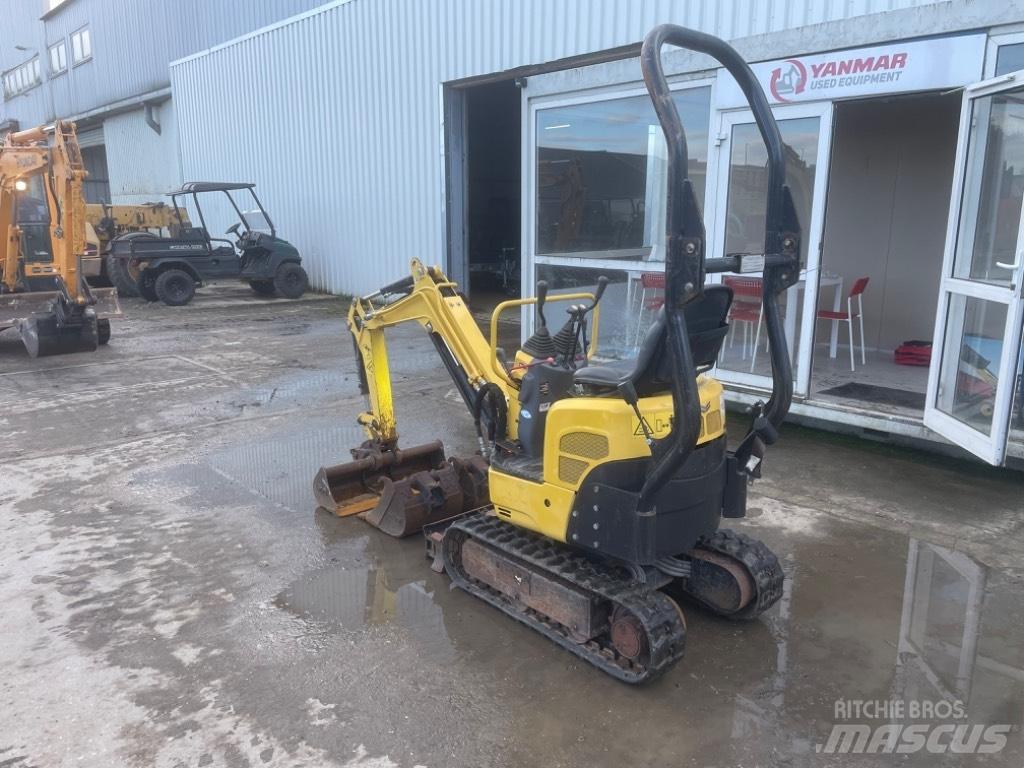 Yanmar SV08 (AJ088) حفارات صغيرة أقل من 7 طن (حفارات صغيرة)