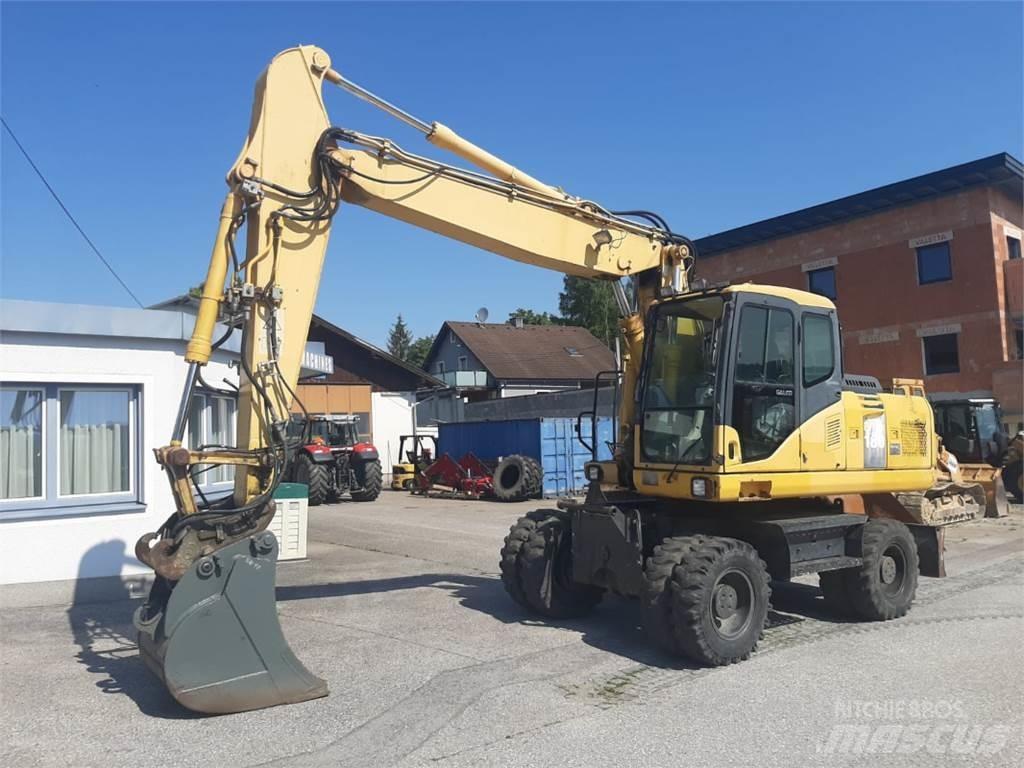 Komatsu PW180-7 حفارات بعجل