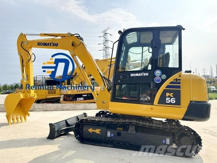 Komatsu PC 56 حفارات صغيرة أقل من 7 طن (حفارات صغيرة)