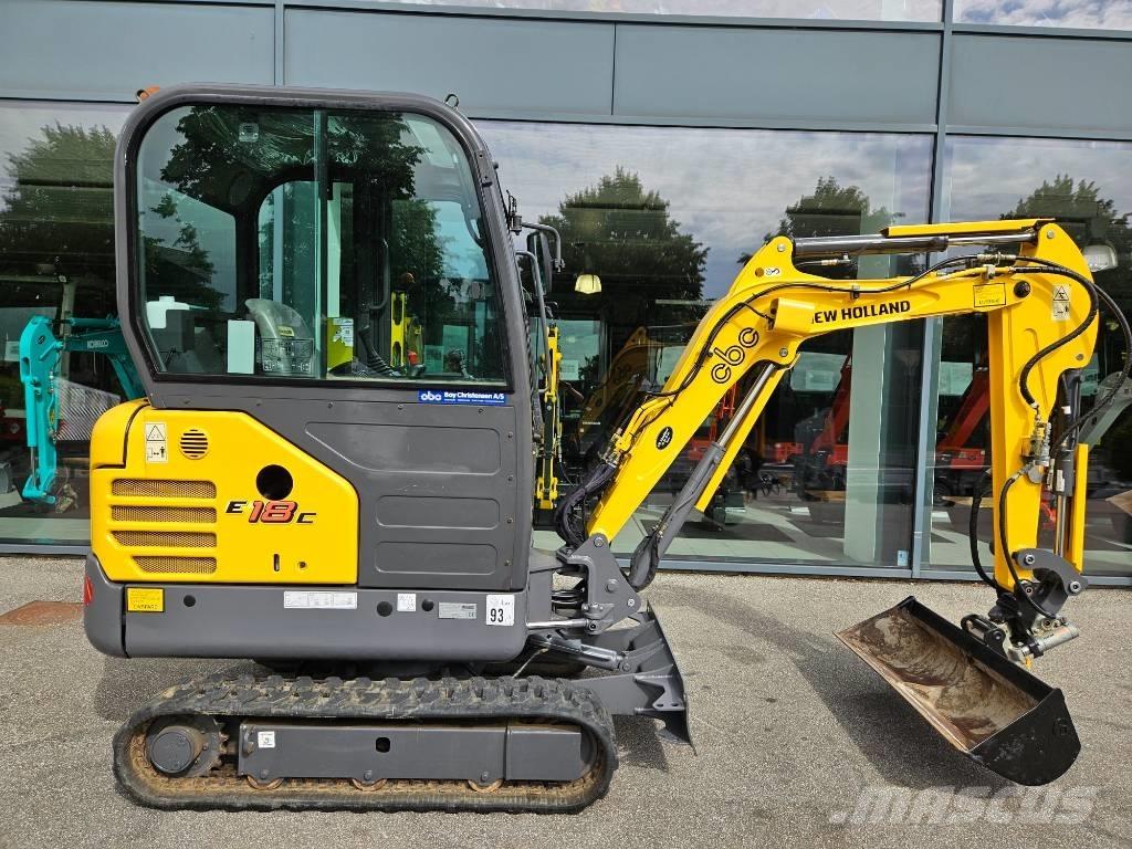 New Holland e18c حفارات صغيرة أقل من 7 طن (حفارات صغيرة)