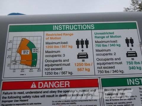 Genie S60XC رافعات سلة تلسكوبية