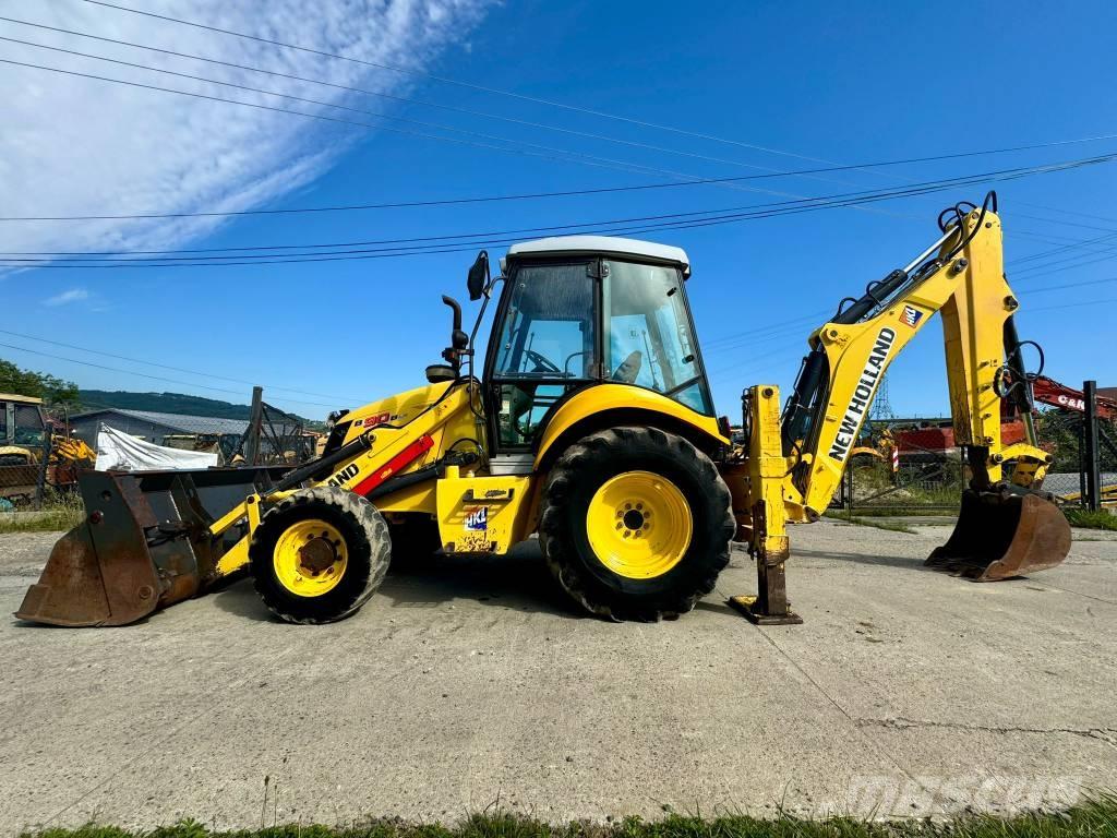 New Holland B 90 B لوادر ذات جرافات عكسية