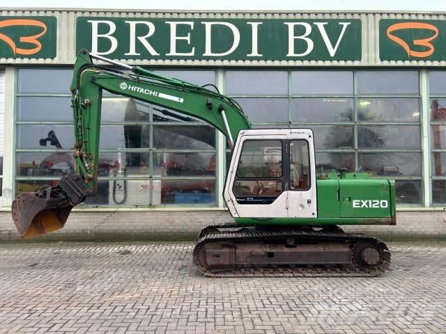 Hitachi EX 120 حفارات زحافة