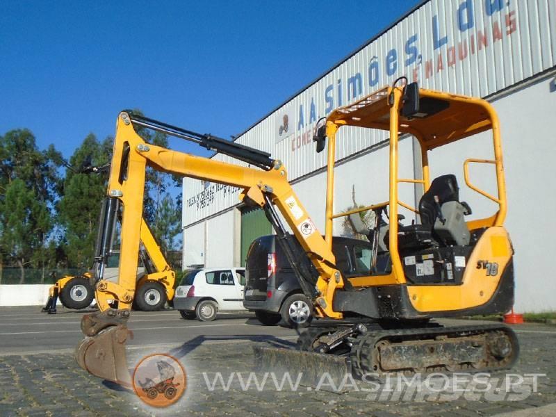Yanmar SV 18 حفارات صغيرة أقل من 7 طن (حفارات صغيرة)
