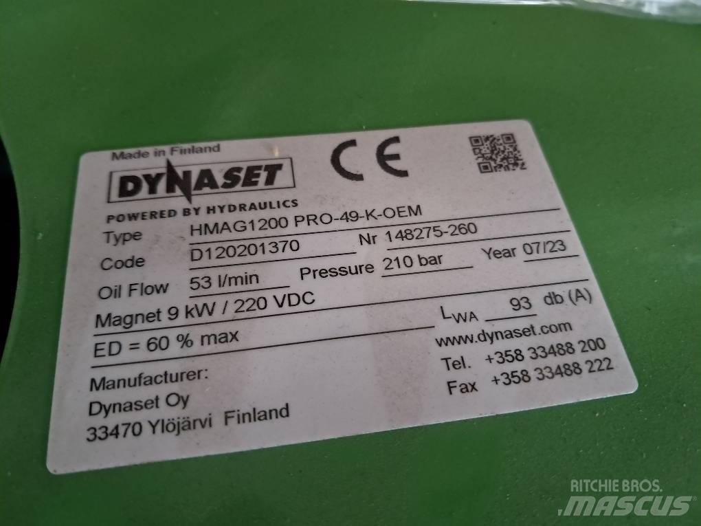 Dynaset HMAG1200 مكونات أخرى