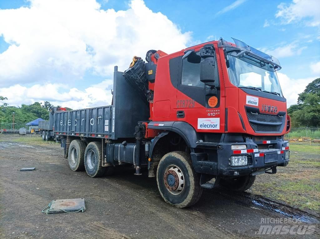 Iveco Trakker 410 شاحنات الرافعات