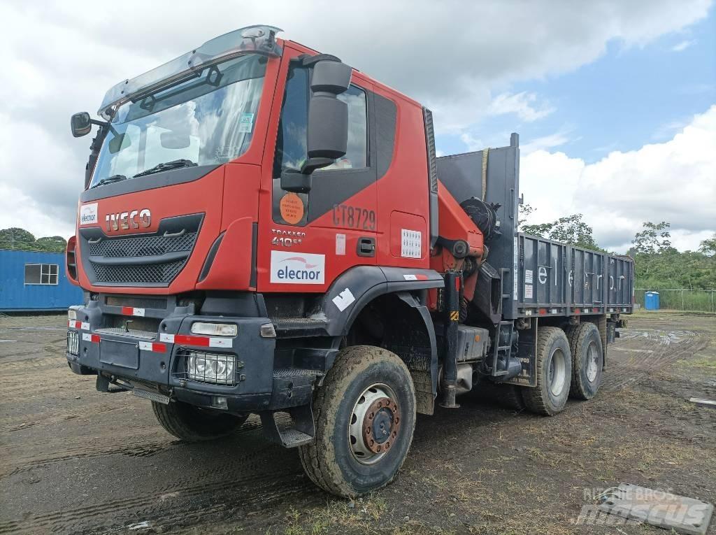 Iveco Trakker 410 شاحنات الرافعات