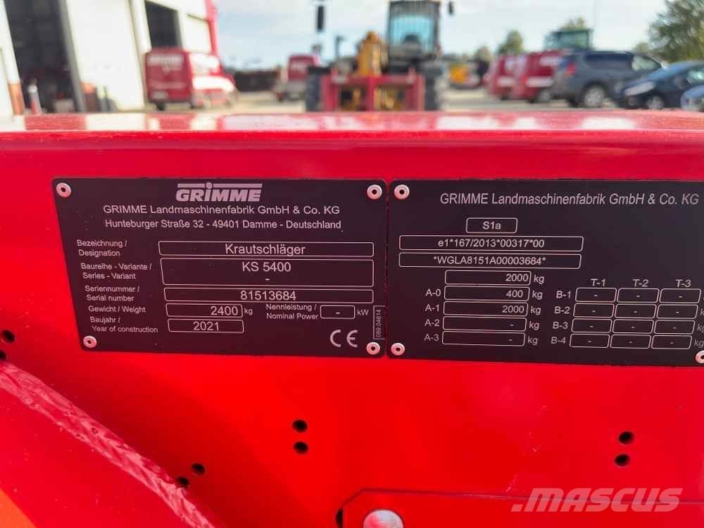 Grimme KS 5400 معدات زراعة وحصاد البطاطس - أخرى