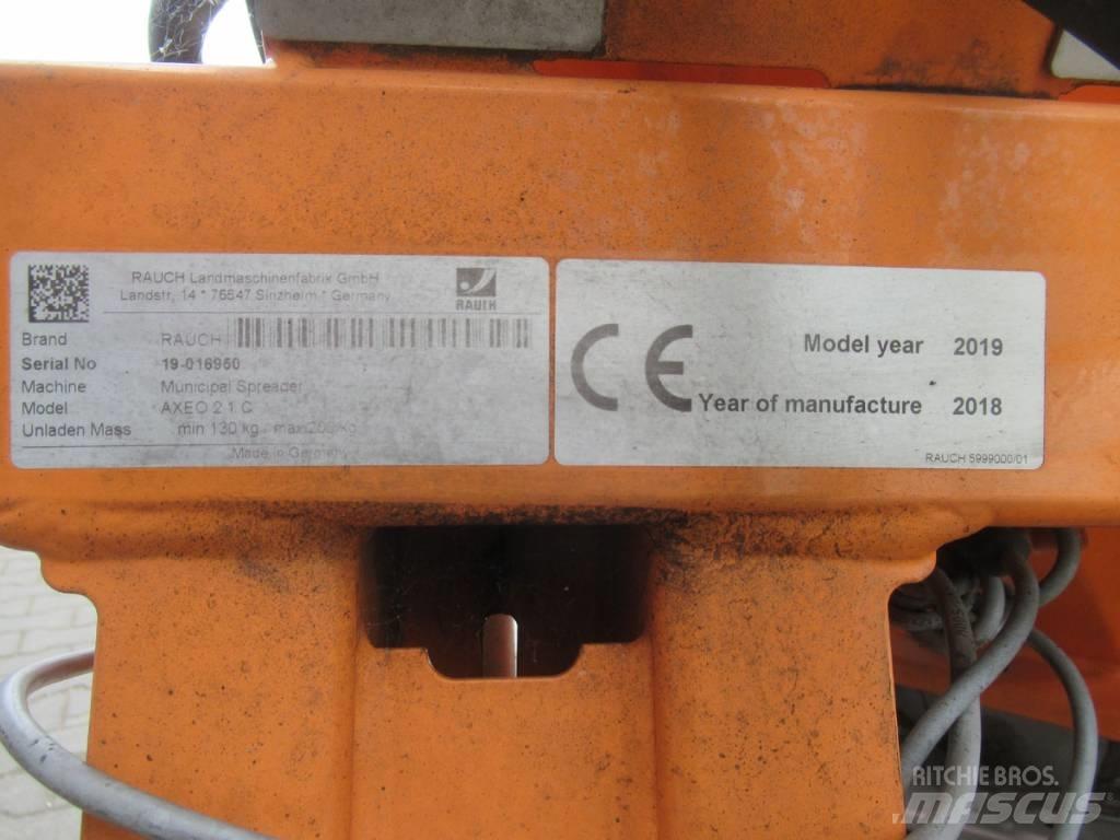 Rauch Axeo 2.1C معدات نشر الرمال والملح