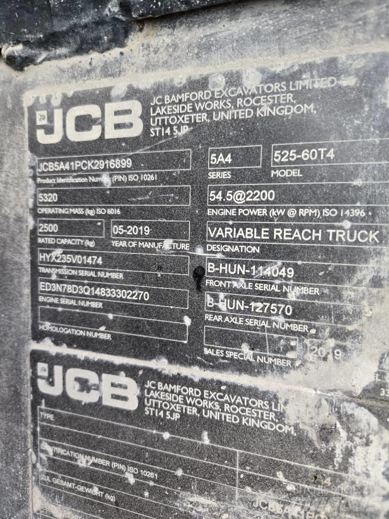 JCB 525-60 مناولات متداخلة