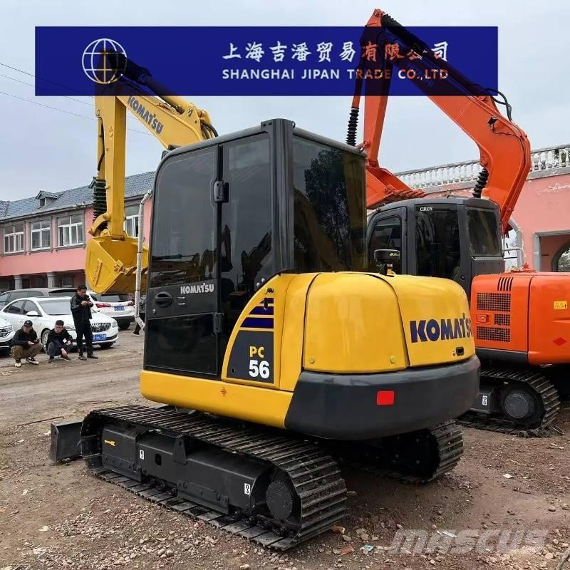 Komatsu PC 56 حفارات صغيرة أقل من 7 طن (حفارات صغيرة)