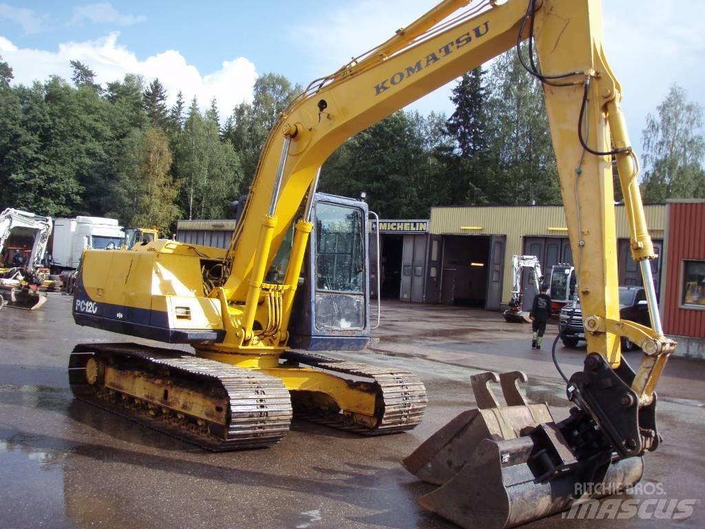 Komatsu PC120-5 حفارات زحافة