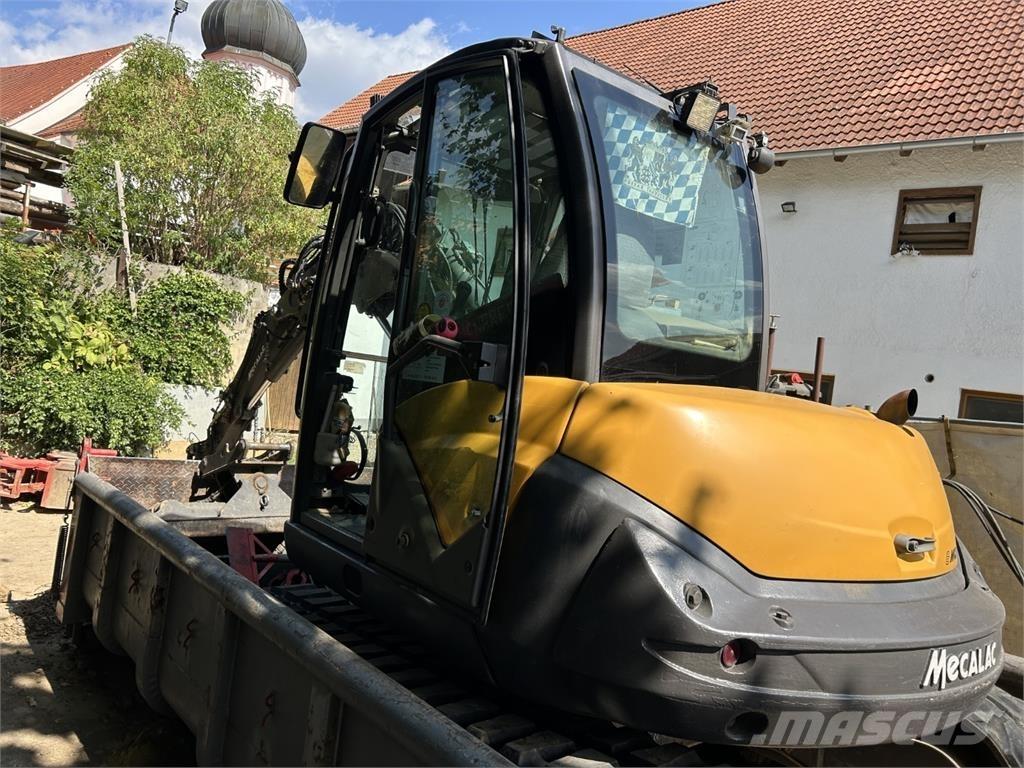 Mecalac 8MCR حفارات وسط 7 طن - 12 طن