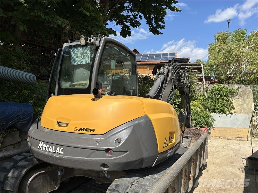 Mecalac 8MCR حفارات وسط 7 طن - 12 طن