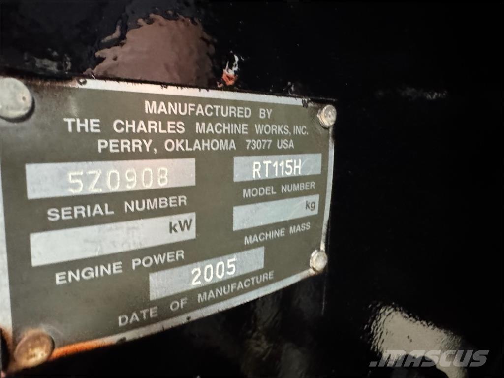 Ditch Witch RT115 ماكينات حفر خنادق