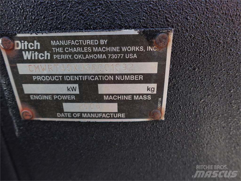 Ditch Witch rt40 ماكينات حفر خنادق