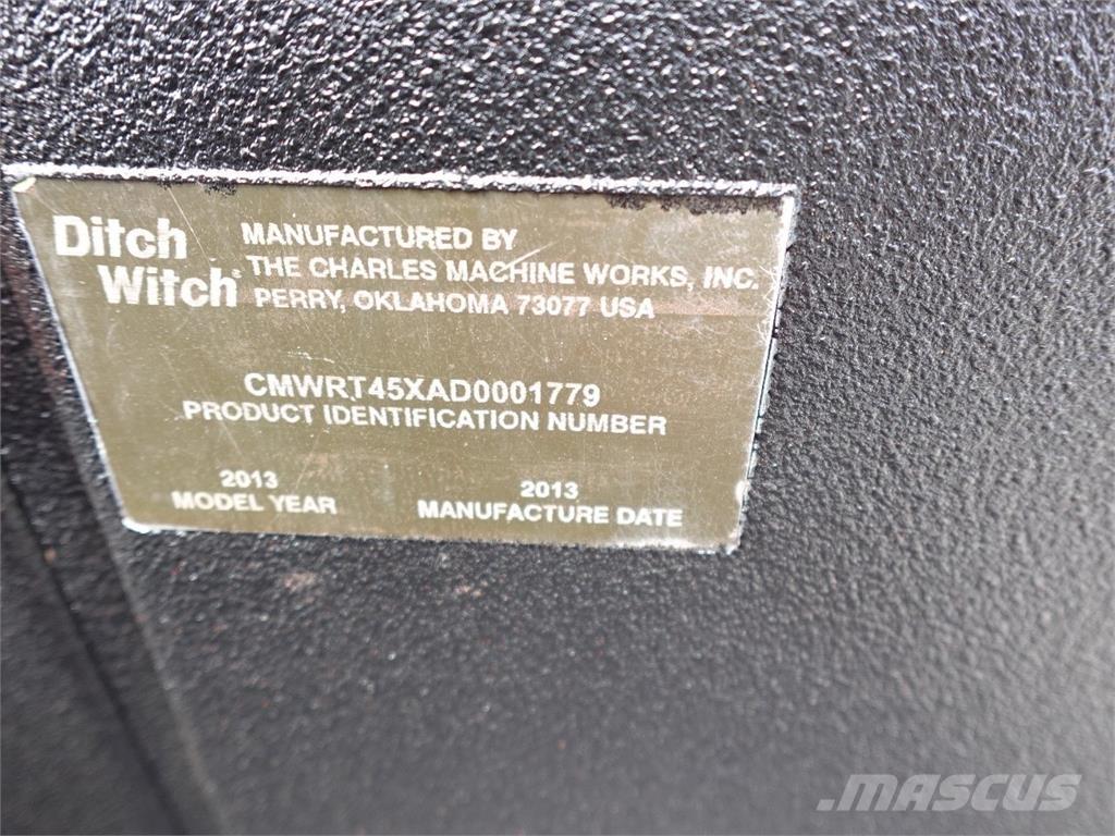 Ditch Witch rt45 ماكينات حفر خنادق