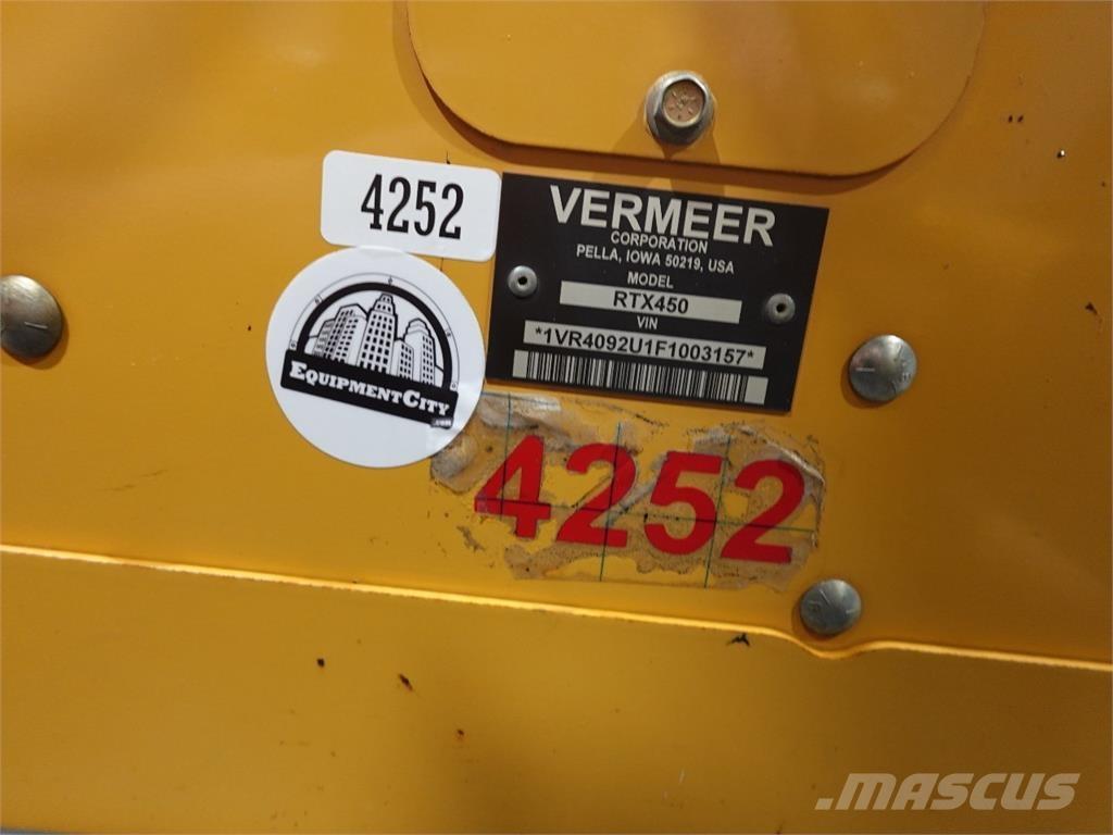 Vermeer RTX450 ماكينات حفر خنادق