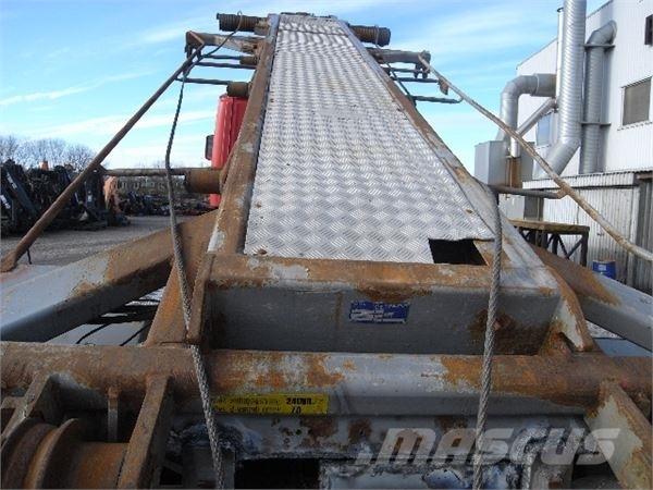  Sawo 3-vejs نصف مقطورات مسطحة / مفصلية الجوانب