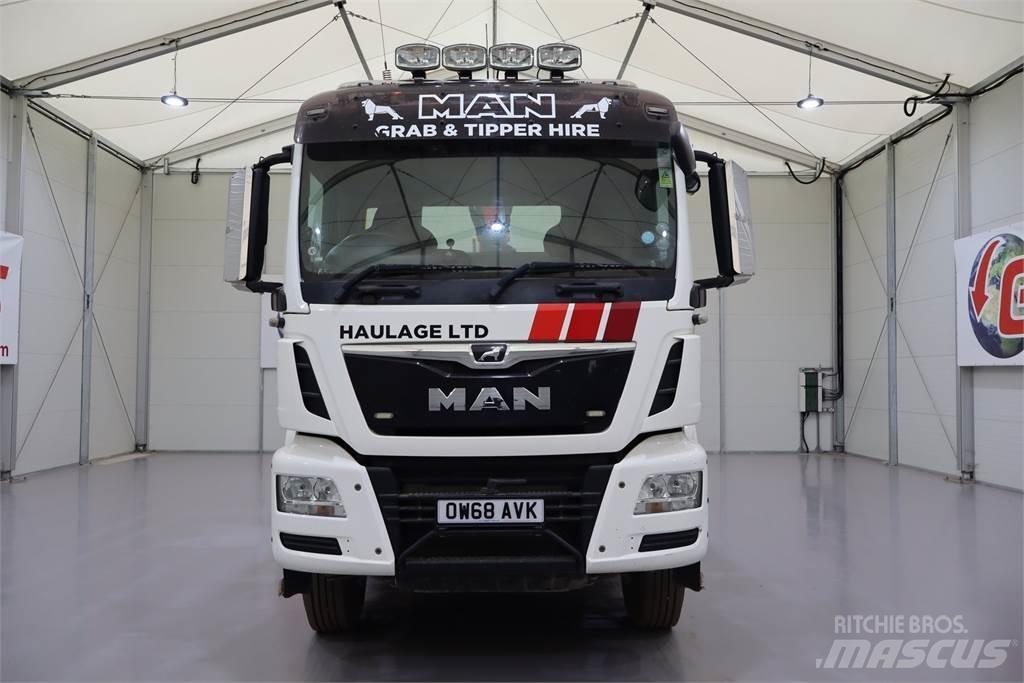 MAN TGS 35.420 GRAB شاحنات قلابة