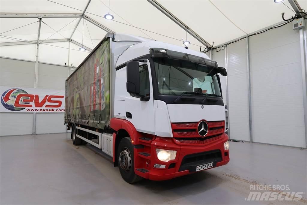 Mercedes-Benz Actros 1824 شاحنات بغطاء جانبي