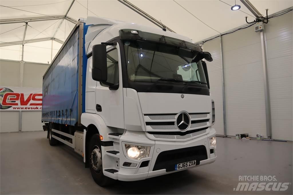 Mercedes-Benz ACTROS 1824 شاحنات بغطاء جانبي