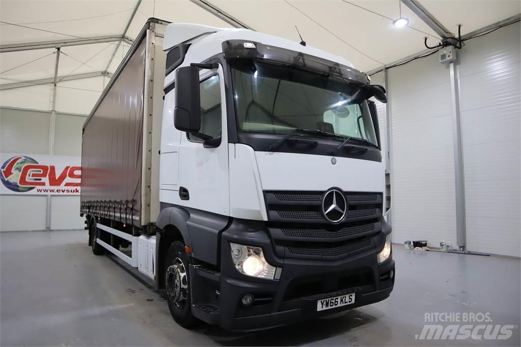 Mercedes-Benz ACTROS 1824 شاحنات بغطاء جانبي