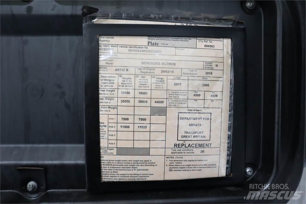 Mercedes-Benz Actros 1840 وحدات الجر