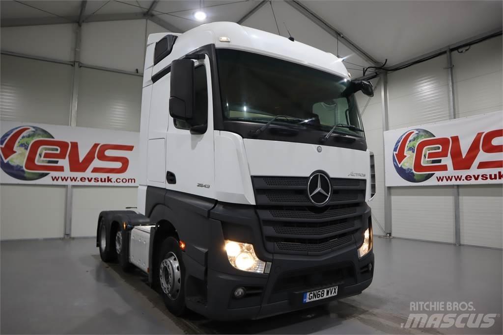 Mercedes-Benz ACTROS 2543 وحدات الجر
