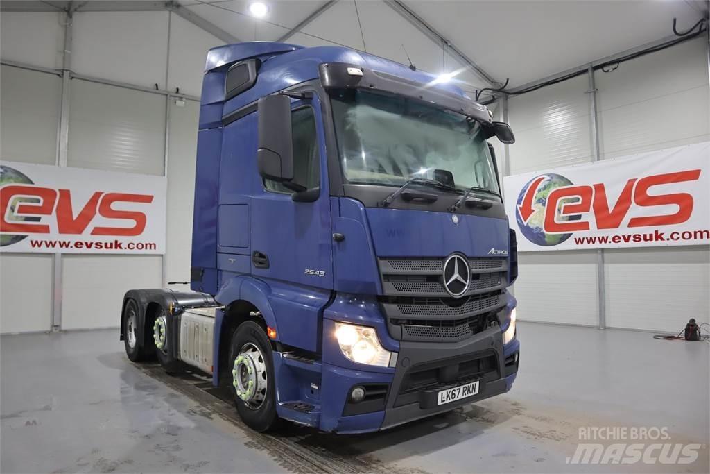 Mercedes-Benz ACTROS 2543 وحدات الجر