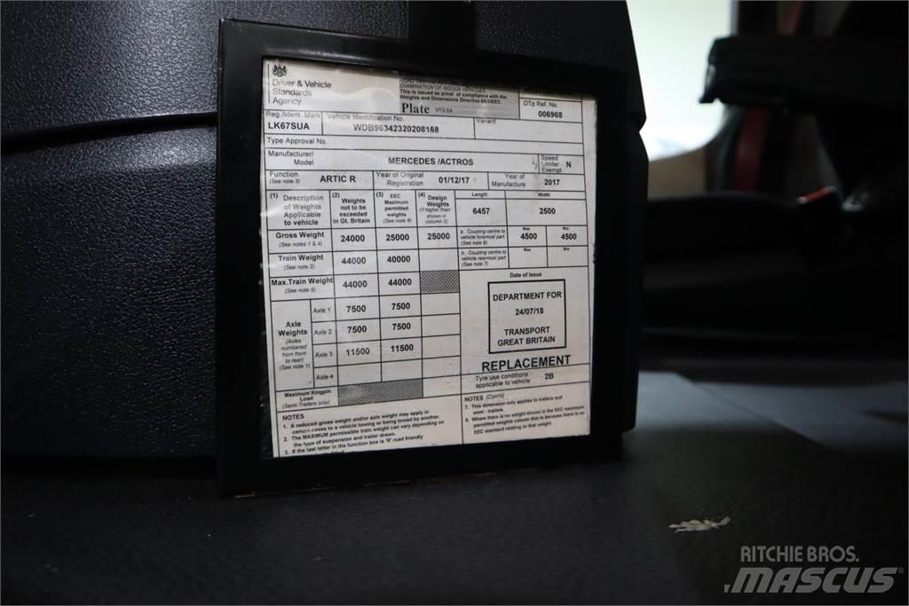 Mercedes-Benz ACTROS 2543 وحدات الجر