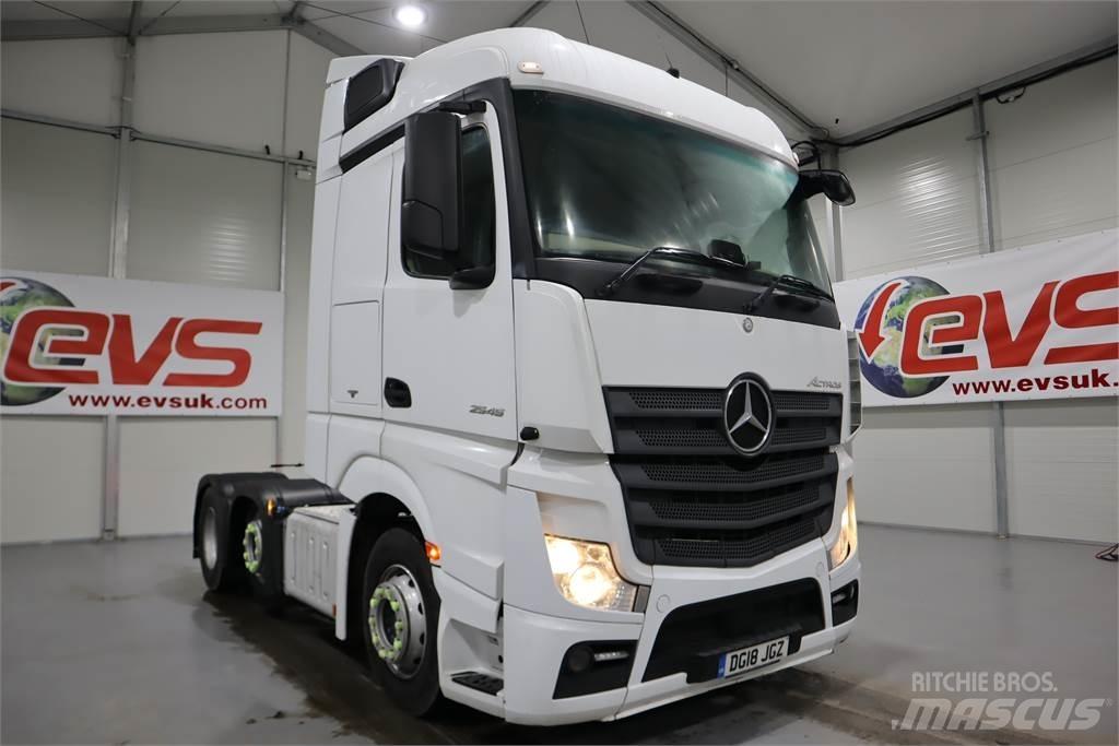 Mercedes-Benz ACTROS 2545 وحدات الجر
