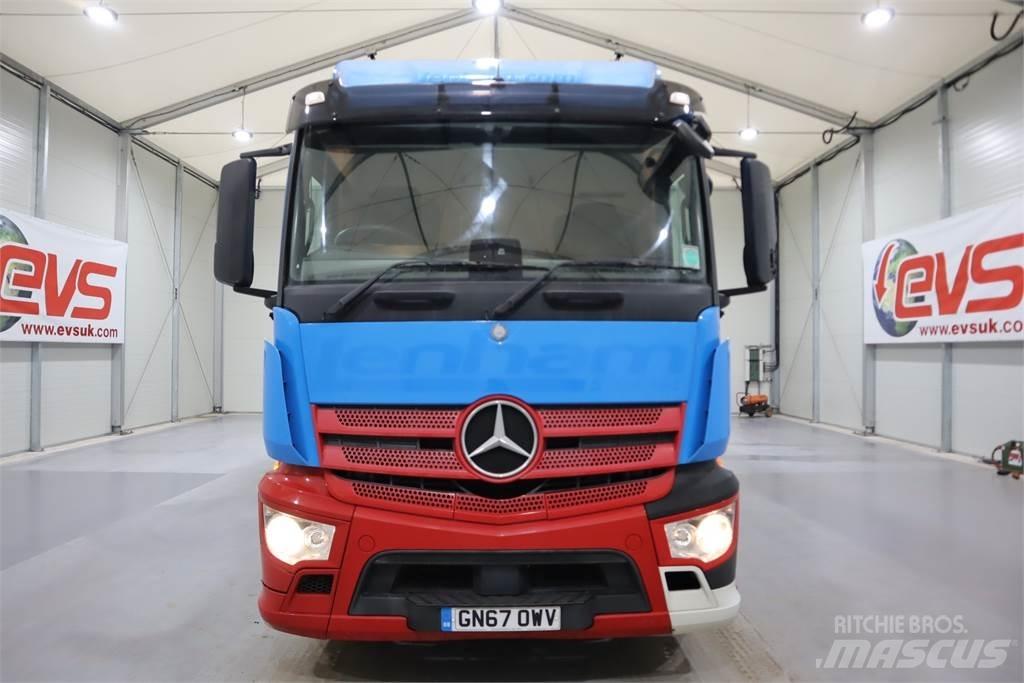 Mercedes-Benz ANTOS 1824 شاحنات بغطاء جانبي