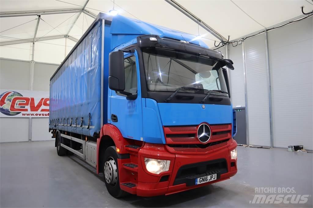 Mercedes-Benz ANTOS 1824 شاحنات بغطاء جانبي